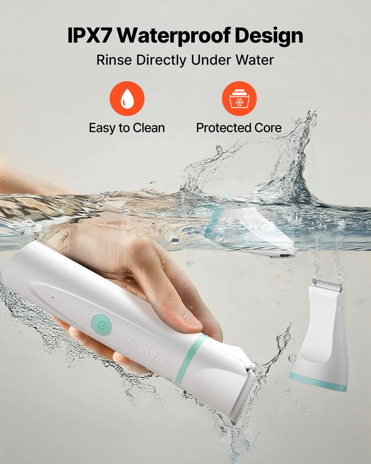 4-in-1 Cordless Pet Clipper Kit