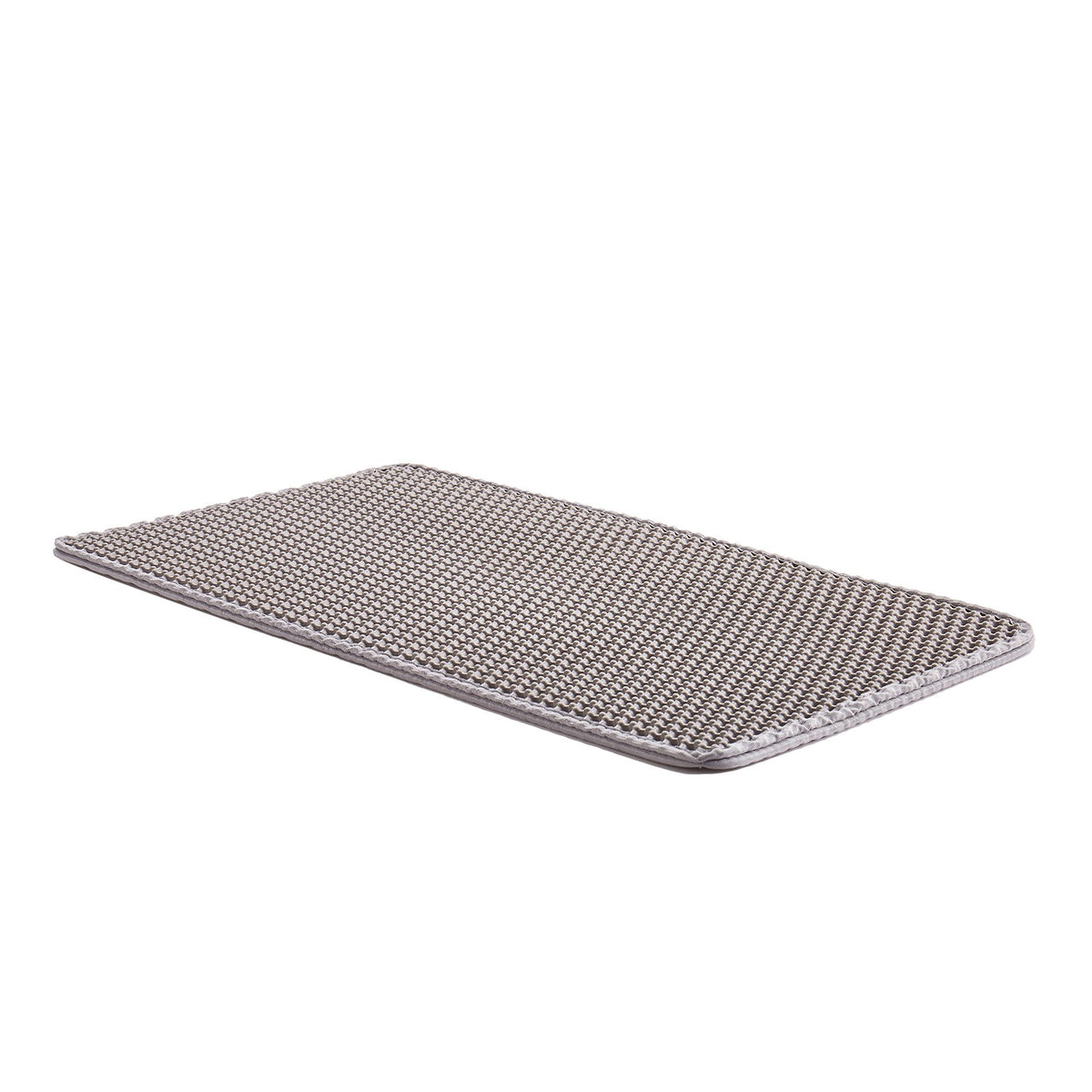 Double-Layer Cat Litter Mat 24 × 15 in