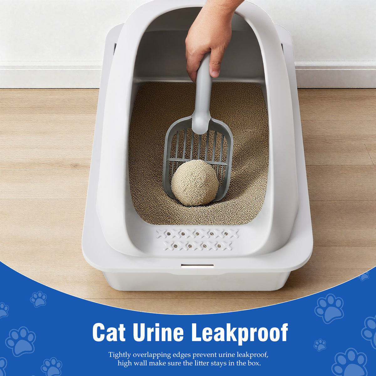 Stainless Steel Cat Litter Box with Lid photo 8