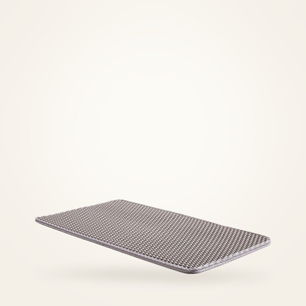 Double-layer cat litter mat, supplier photo on our studio background